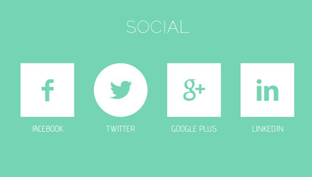 fancy-flat-social-button-animation