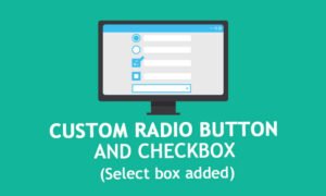 How To Make Custom Radio Button And Checkbox With Css – FrontEnd Resource